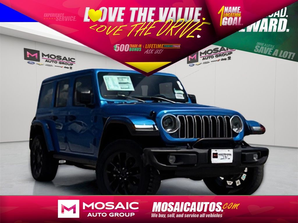 New 2025 Jeep Wrangler Sahara 4xe SUVs