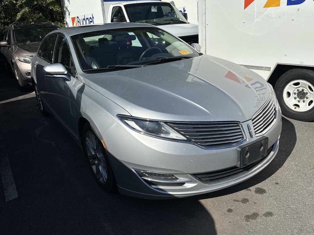 Ingot Silver 2013 Lincoln MKZ Sedan All-Wheel Drive 6-Speed Automatic
