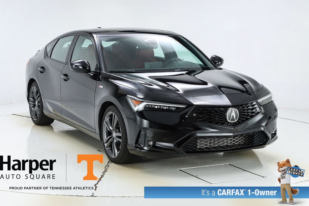 Majestic Black Pearl 2024 Acura Integra Sedan Front-Wheel Drive Continuously Variable Transmission