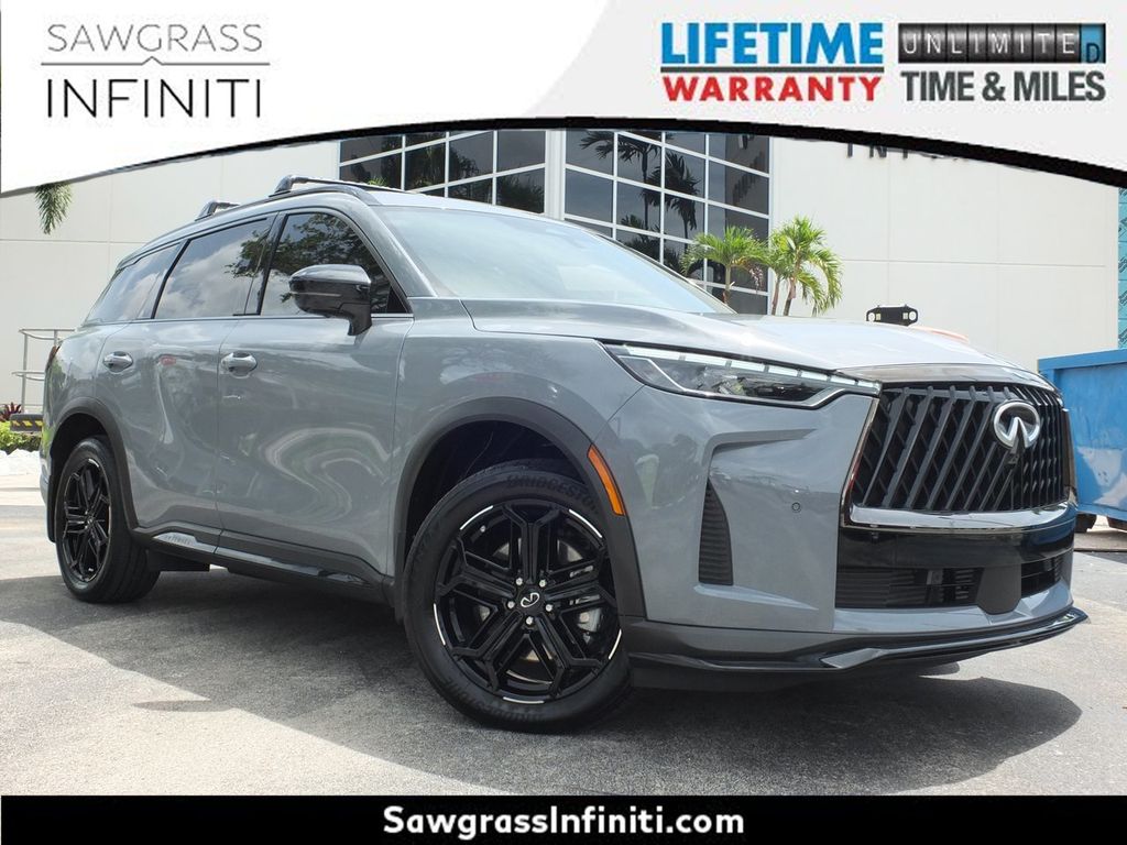 Harbor Gray 2026 INFINITI QX60 SUV / Crossover All-Wheel Drive 9-Speed Automatic
