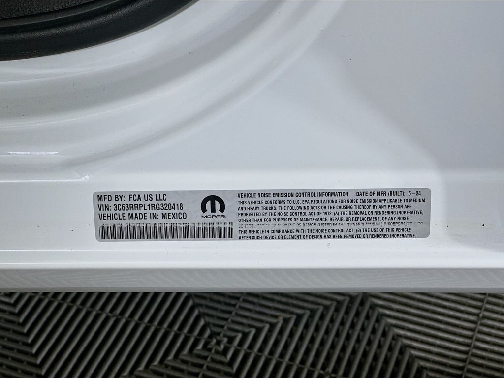 Used 2024 White Ram Limited image 36