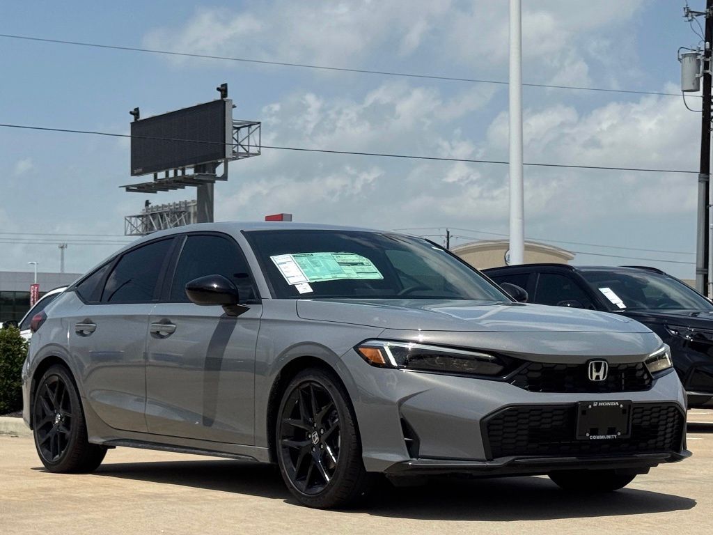 2026 Honda Civic Sport Gray at DeMontrond Auto Country