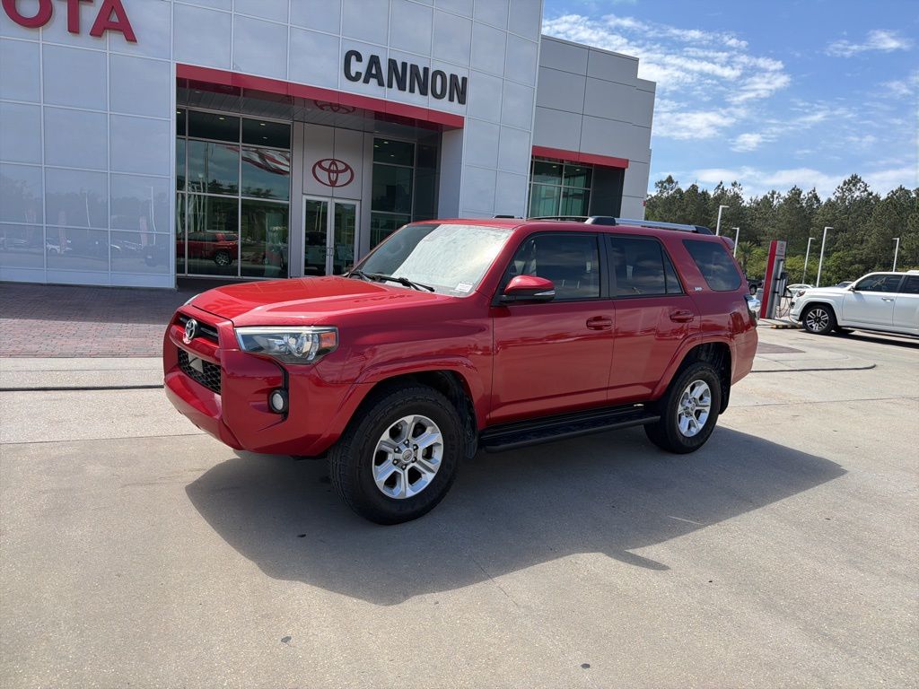 Barcelona Red Metallic 2020 Toyota 4Runner SR5 Premium 4WD SUV / Crossover Four-Wheel Drive 5-Speed Automatic Overdrive