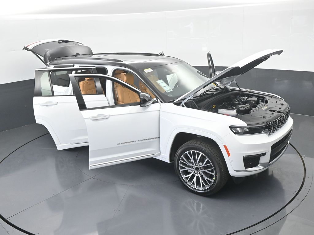 New 2025 Bright White Clearcoat Jeep Summit image 69
