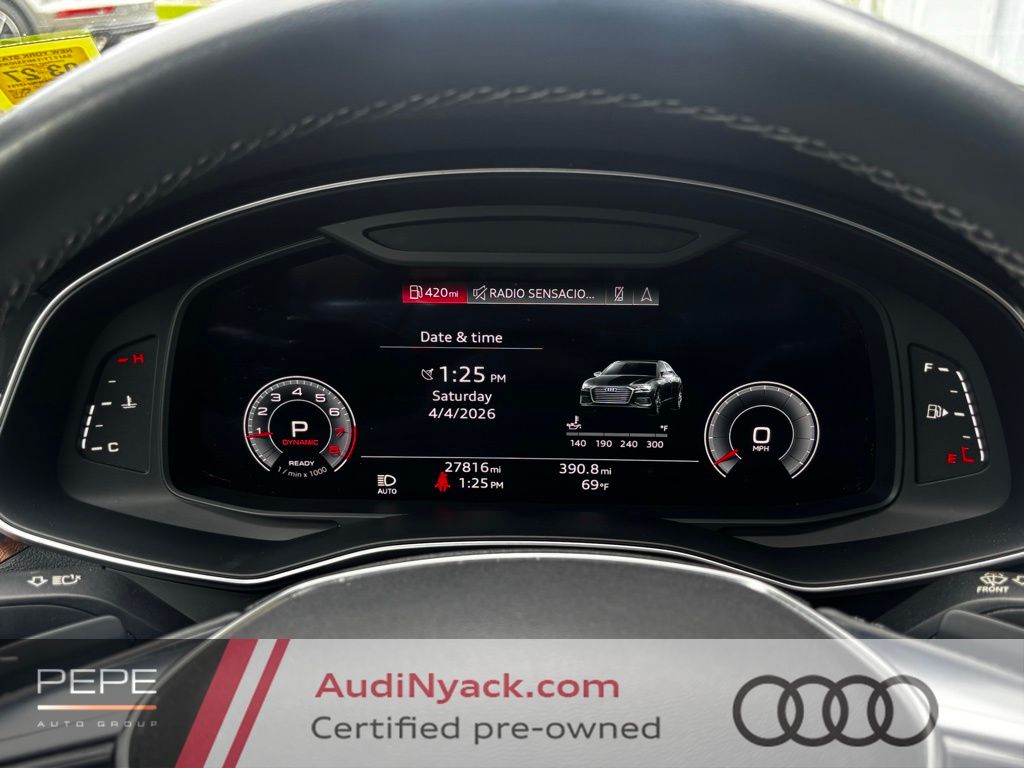 Certified Used 2023 Blue Audi Premium Plus image 10