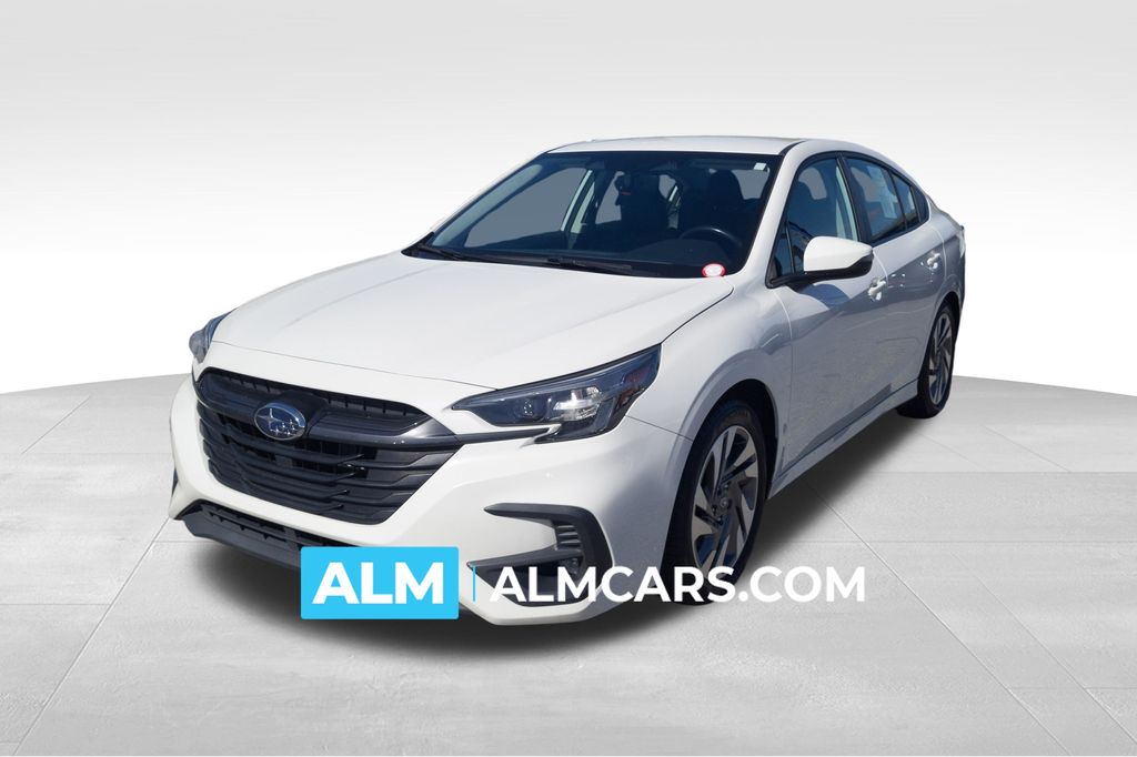 Crystal White Pearl 2023 Subaru Legacy Sedan All-Wheel Drive Continuously Variable Transmission