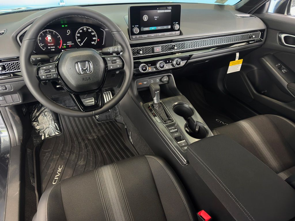 2026 Honda Civic Sport Gray at Classic Honda Galveston