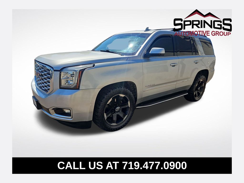 Quicksilver Metallic 2018 GMC Yukon SUV / Crossover Four-Wheel Drive Automatic