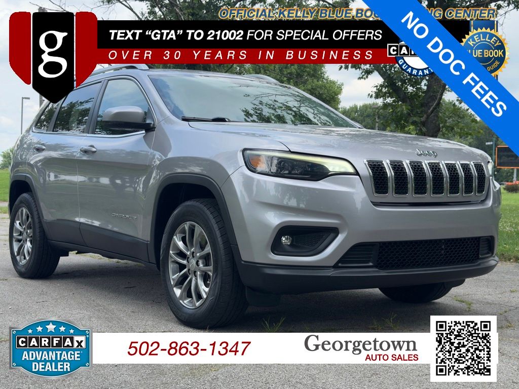 Billet Silver Metallic Clearcoat 2019 Jeep Cherokee SUV / Crossover Four-Wheel Drive 9-Speed Automatic