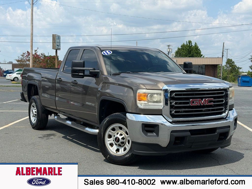Bronze Alloy Metallic 2015 GMC Sierra 3500HD Pickup Truck 4X2 6-Speed Automatic Overdrive