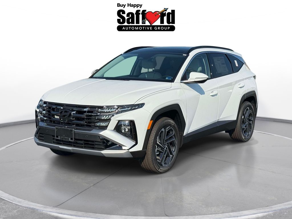Creamy White Pearl 2026 Hyundai Tucson Hybrid Plug-In SUV / Crossover All-Wheel Drive 6-Speed Automatic
