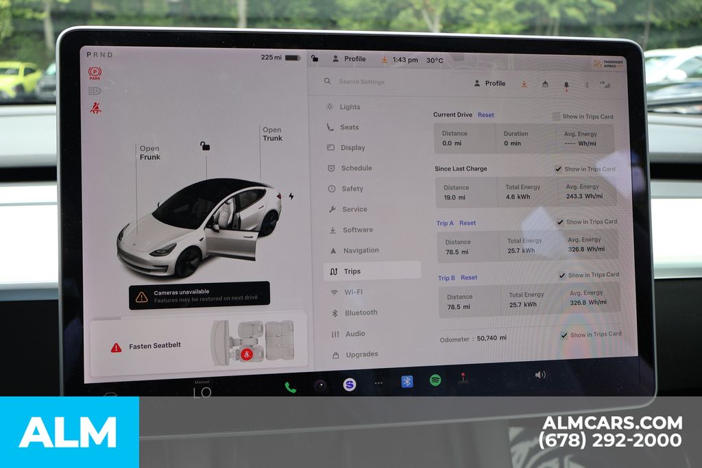 Used 2022 White Tesla Base image 36