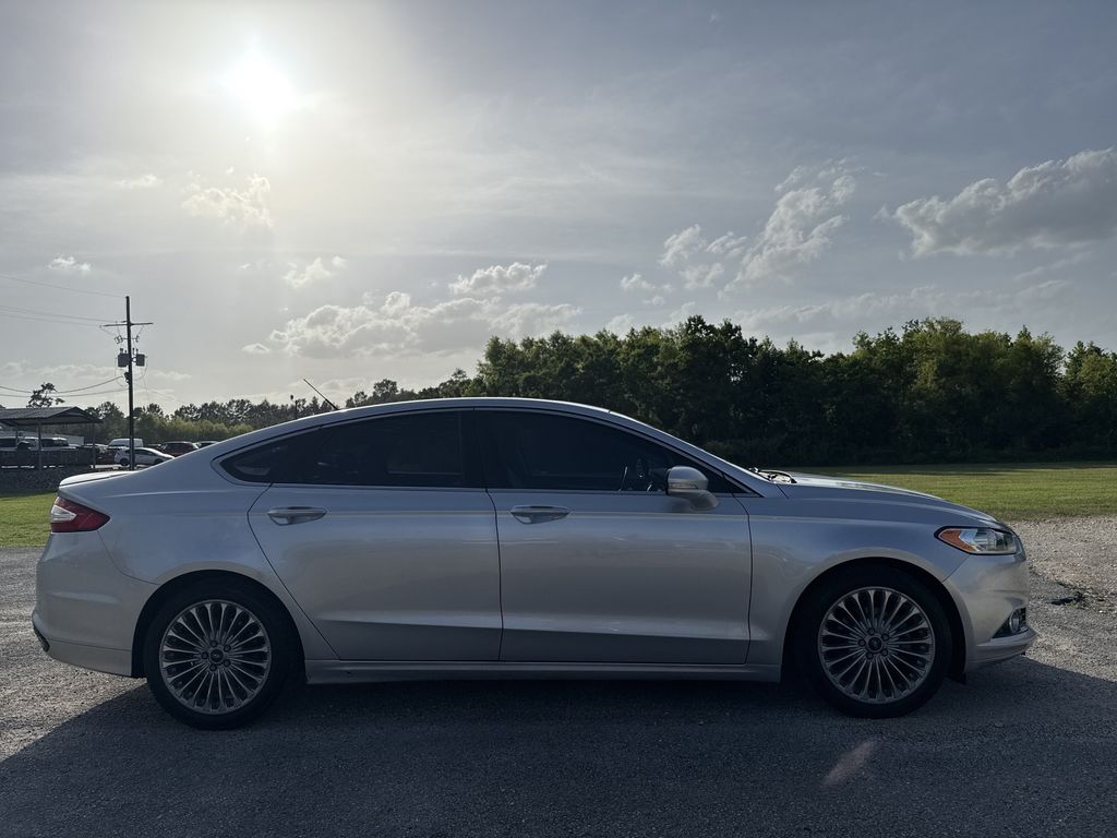 2016 Ford Fusion Titanium Silver at Parkway Family Mazda
