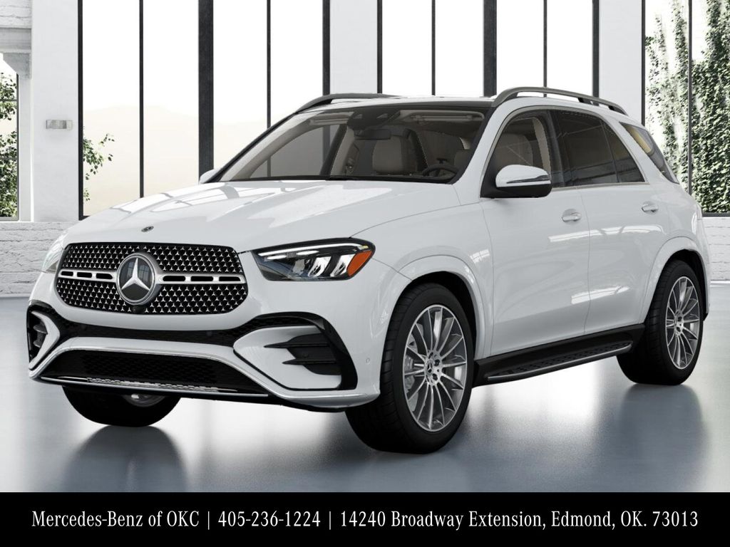 Polar White 2026 Mercedes-Benz GLE 450 4MATIC SUV / Crossover All-Wheel Drive 9-Speed Automatic