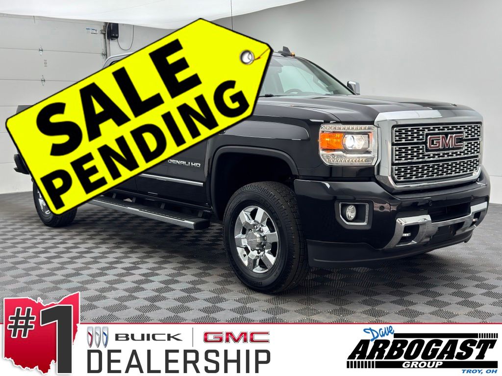 Black (Ebony Twilight Metallic) 2019 GMC Sierra 3500HD Pickup Truck Four-Wheel Drive 6-Speed Automatic Overdrive