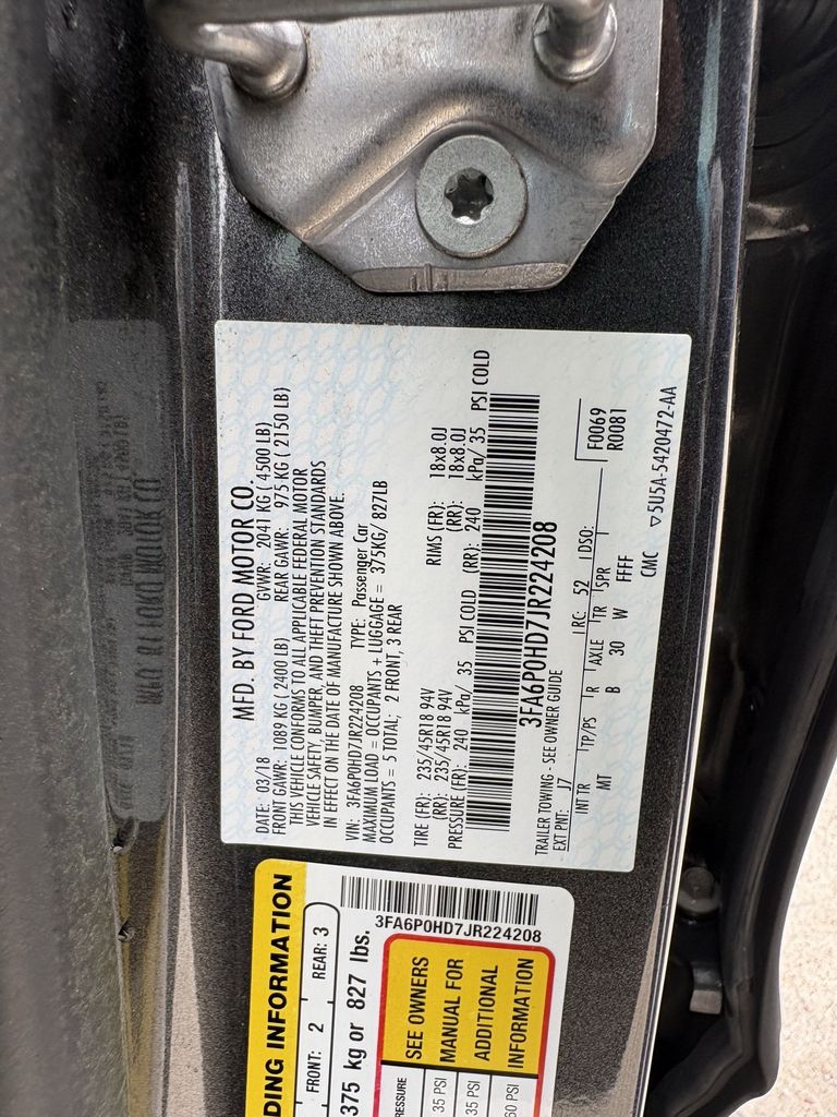 2018 Ford Fusion SE Gray at Community Honda