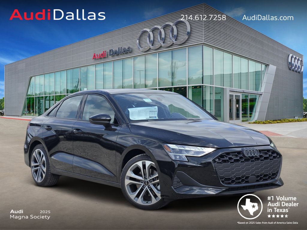 Black 2026 Audi A3 Hatchback 7-Speed Automatic