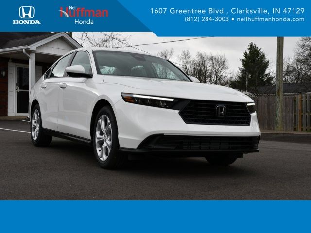 Platinum White Pearl 2026 Honda Accord Sedan Front-Wheel Drive Continuously Variable Transmission