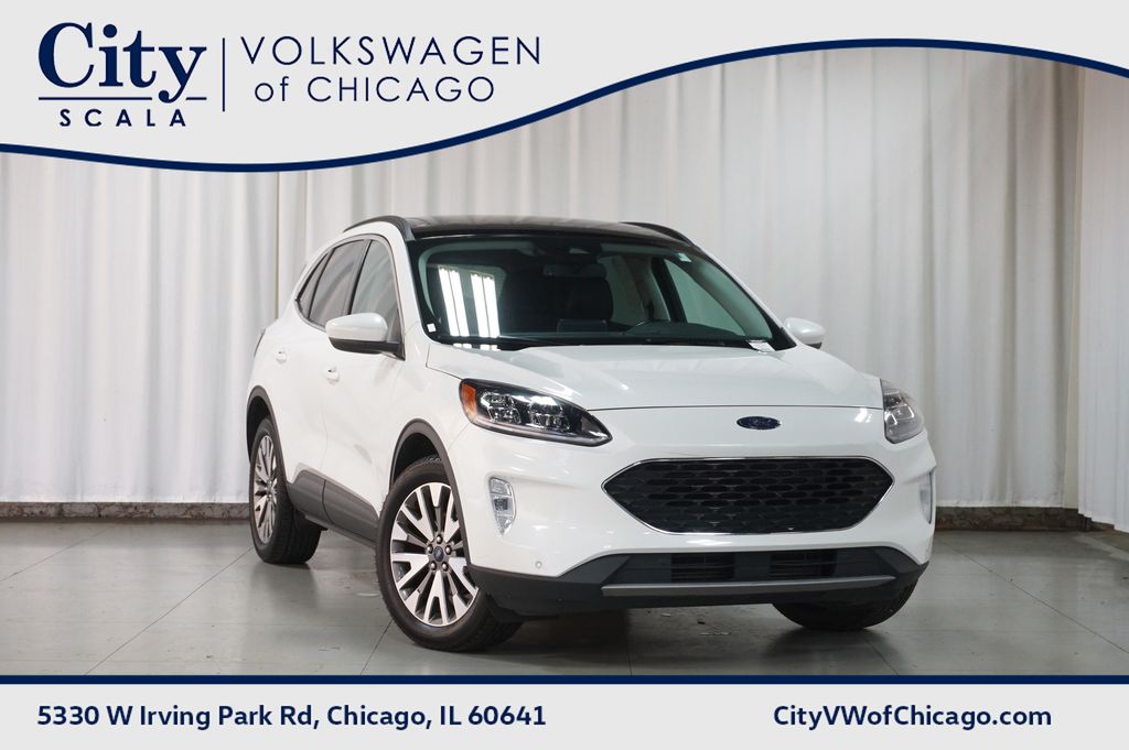 Oxford White 2022 Ford Escape SUV / Crossover All-Wheel Drive 8-Speed Automatic