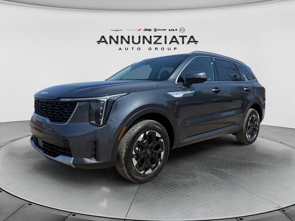 Gravity Gray 2024 Kia Sorento S AWD SUV / Crossover All-Wheel Drive 8-Speed Automatic
