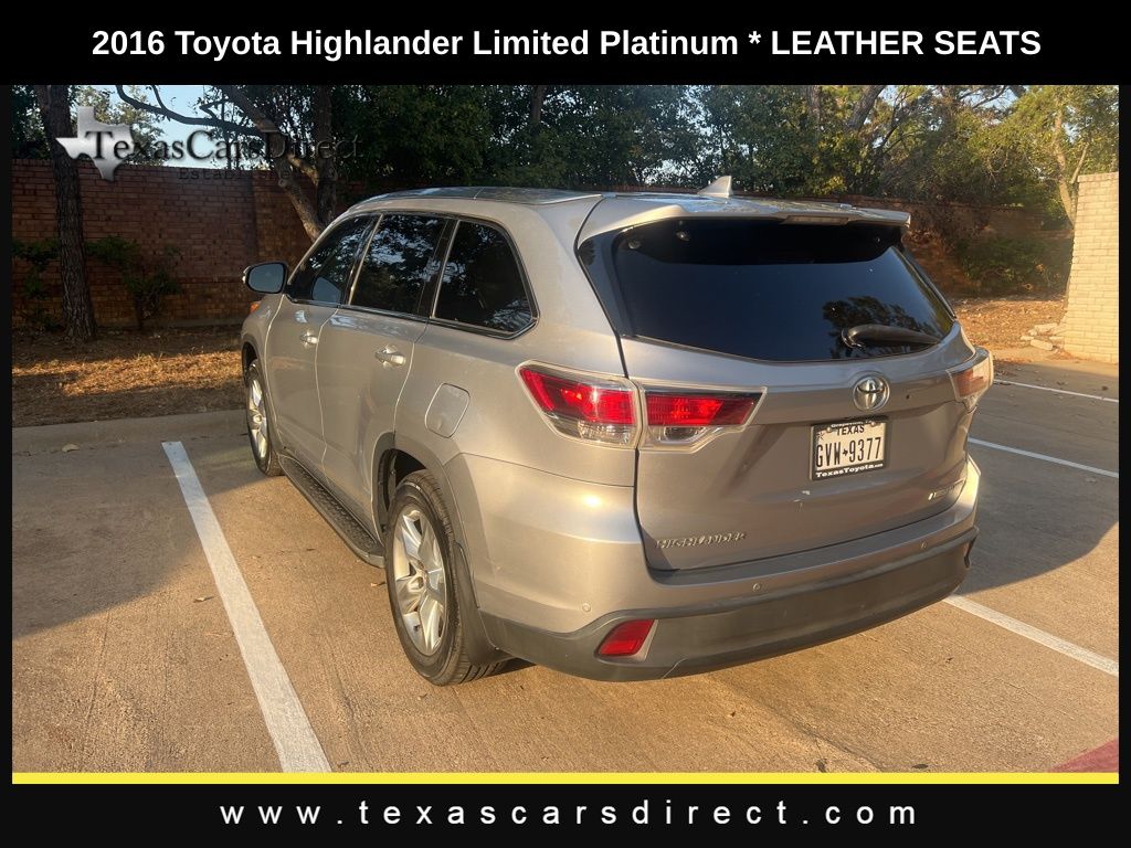 2016 Toyota Highlander Limited Platinum V6 14