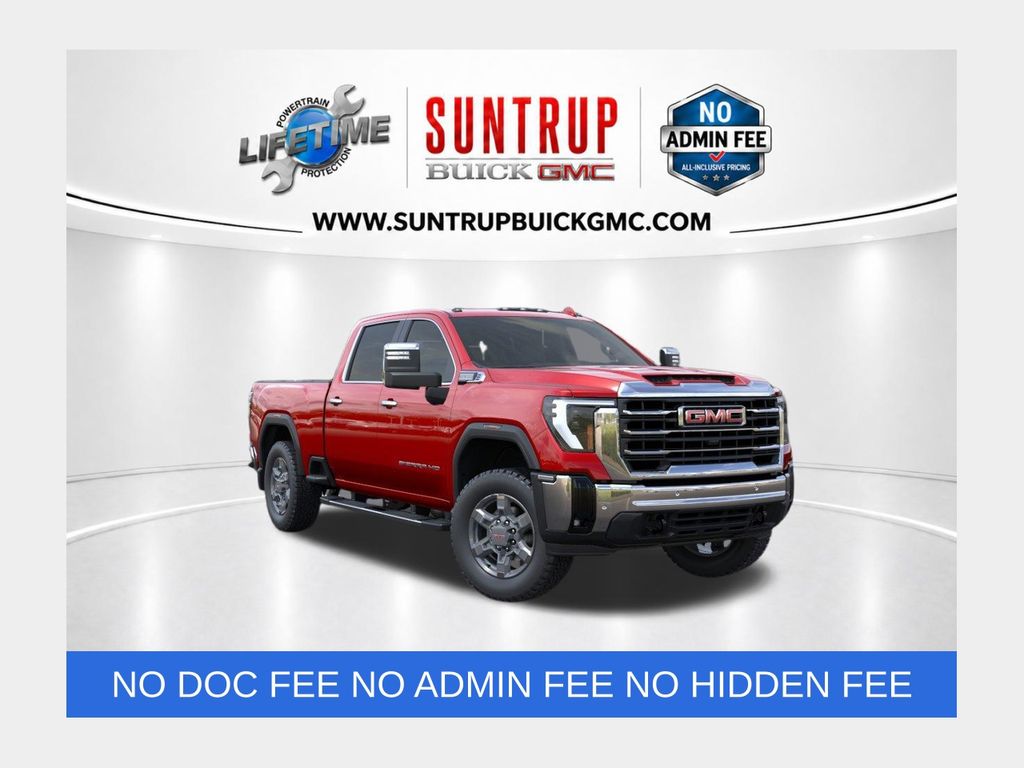 Volcanic Red Tintcoat 2026 GMC Sierra 3500HD Pickup Truck Four-Wheel Drive Automatic