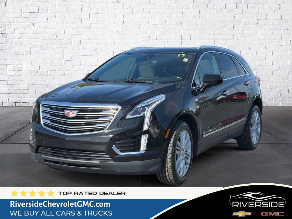 Stellar Black Metallic 2017 Cadillac XT5 Premium Luxury FWD SUV / Crossover Front-Wheel Drive 8-Speed Automatic