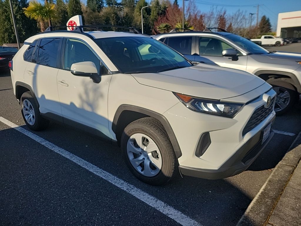 Super White 2020 Toyota RAV4 SUV / Crossover All-Wheel Drive 8-Speed Automatic