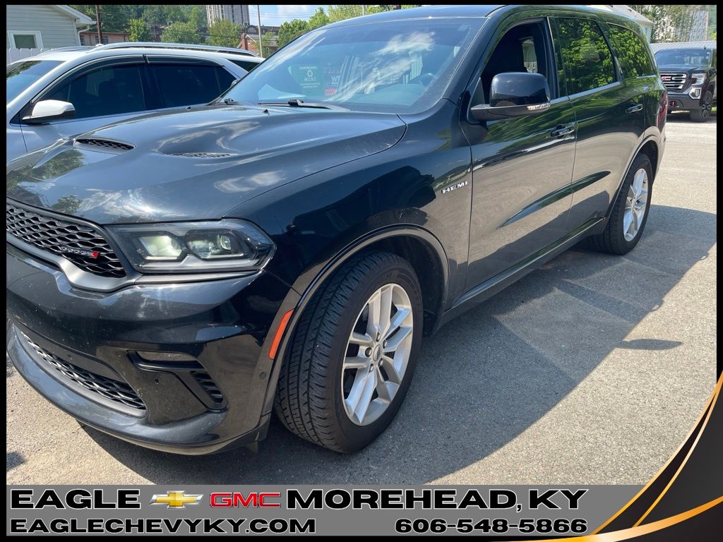 DB Black Crystal Clearcoat 2021 Dodge Durango SUV / Crossover All-Wheel Drive 8-Speed Automatic