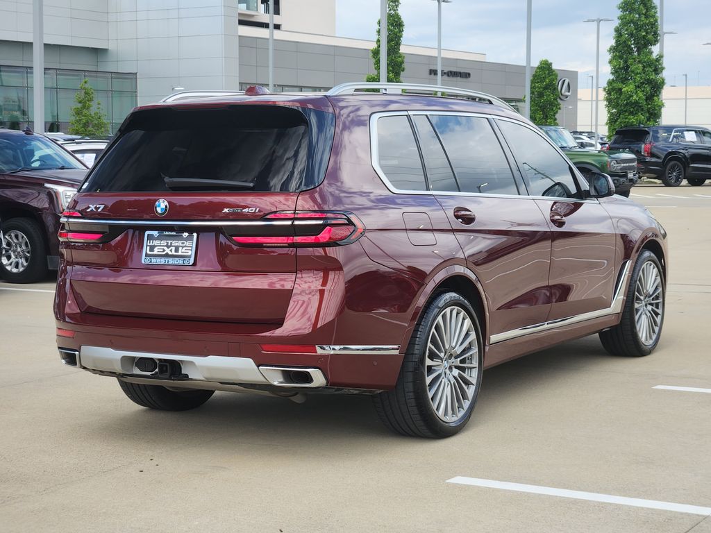 2025 BMW X7 xDrive40i Red at Gullo Toyota