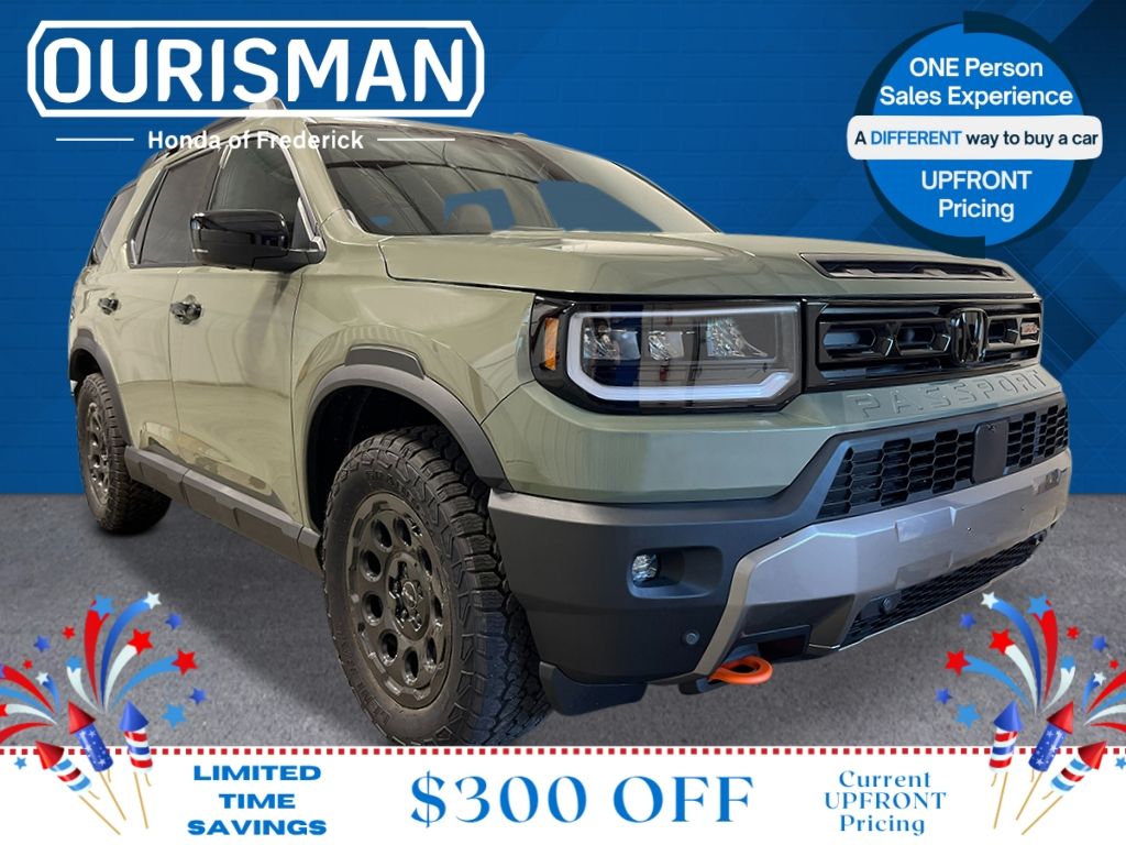Ash Green Metallic 2026 Honda Passport SUV / Crossover All-Wheel Drive Automatic