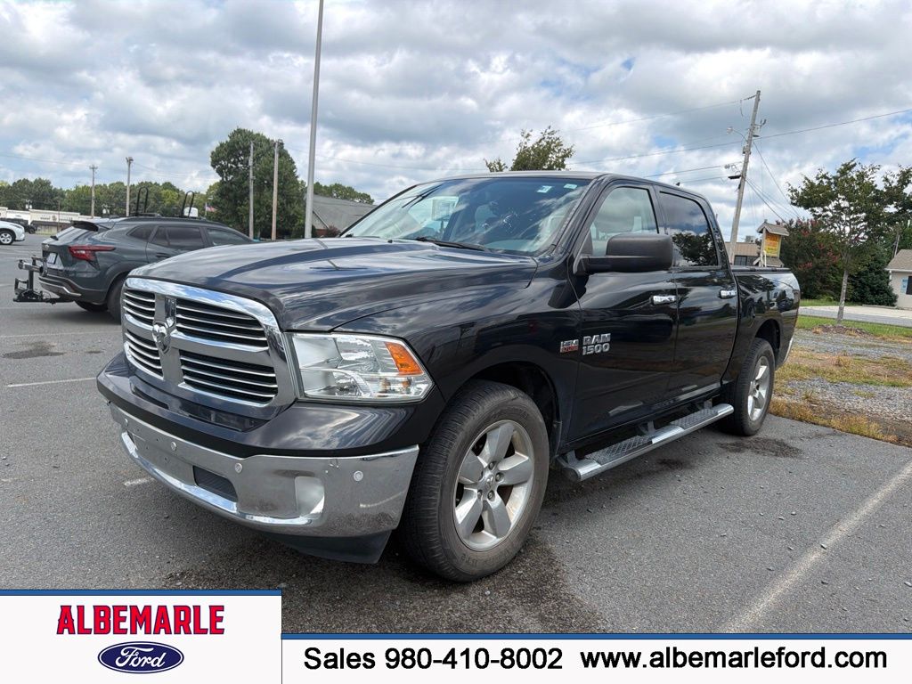 Brilliant Black Crystal Pearlcoat 2015 RAM 1500 Pickup Truck 4X2 8-Speed Automatic