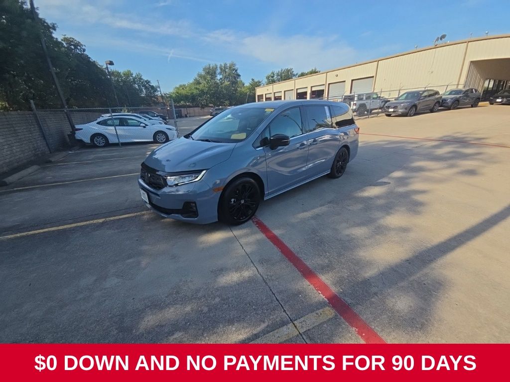 Gray 2025 Honda Odyssey Minivan Front-Wheel Drive Automatic