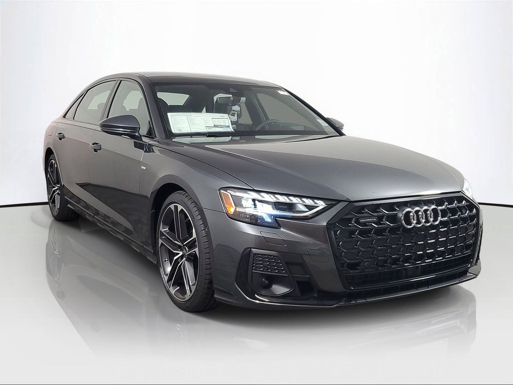 Daytona Gray Pearl Effect 2026 Audi A8 Sedan All-Wheel Drive 8-Speed Automatic
