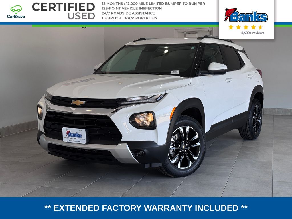 Summit White 2023 Chevrolet Trailblazer SUV / Crossover Four-Wheel Drive 9-Speed Automatic