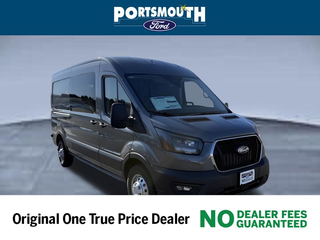 Carbonized Gray Metallic 2026 Ford Transit Cargo 150 Medium Roof LB AWD Van All-Wheel Drive