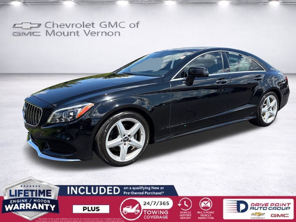 Black 2015 Mercedes-Benz CLS Sedan All-Wheel Drive 7-Speed Automatic