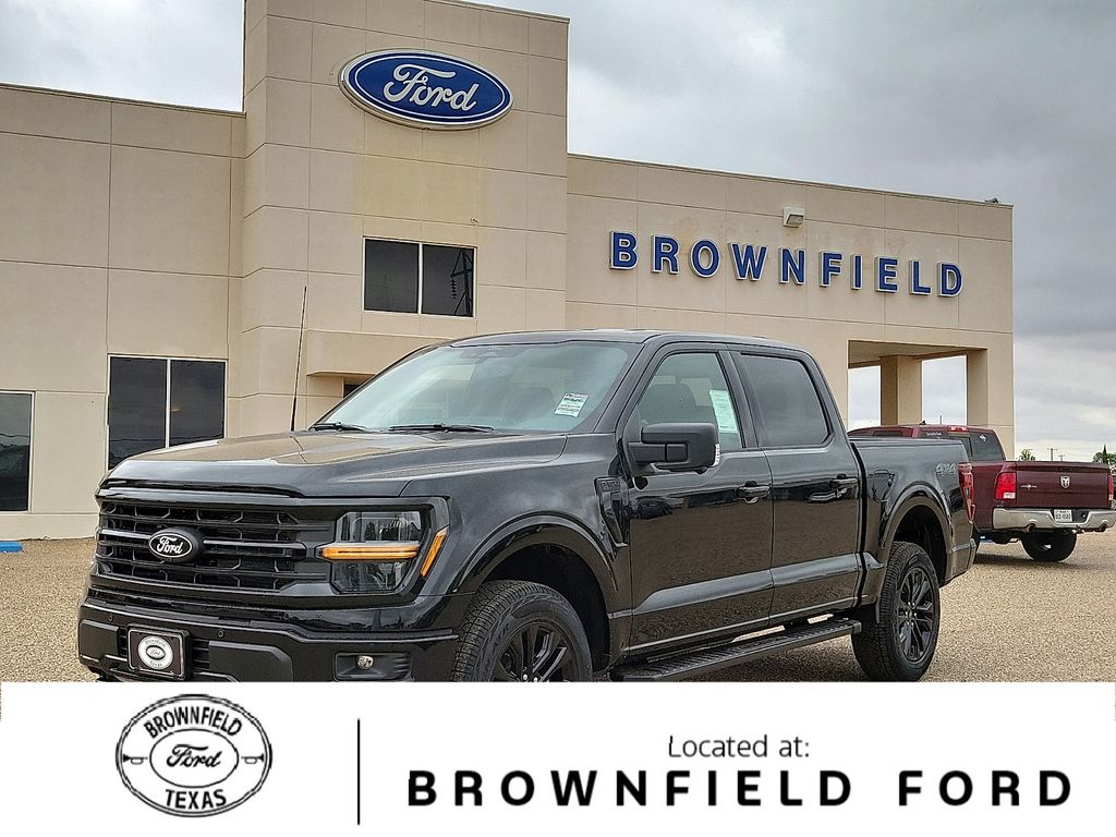 Agate Black Metallic 2026 Ford F-150 Pickup Truck Four-Wheel Drive Automatic