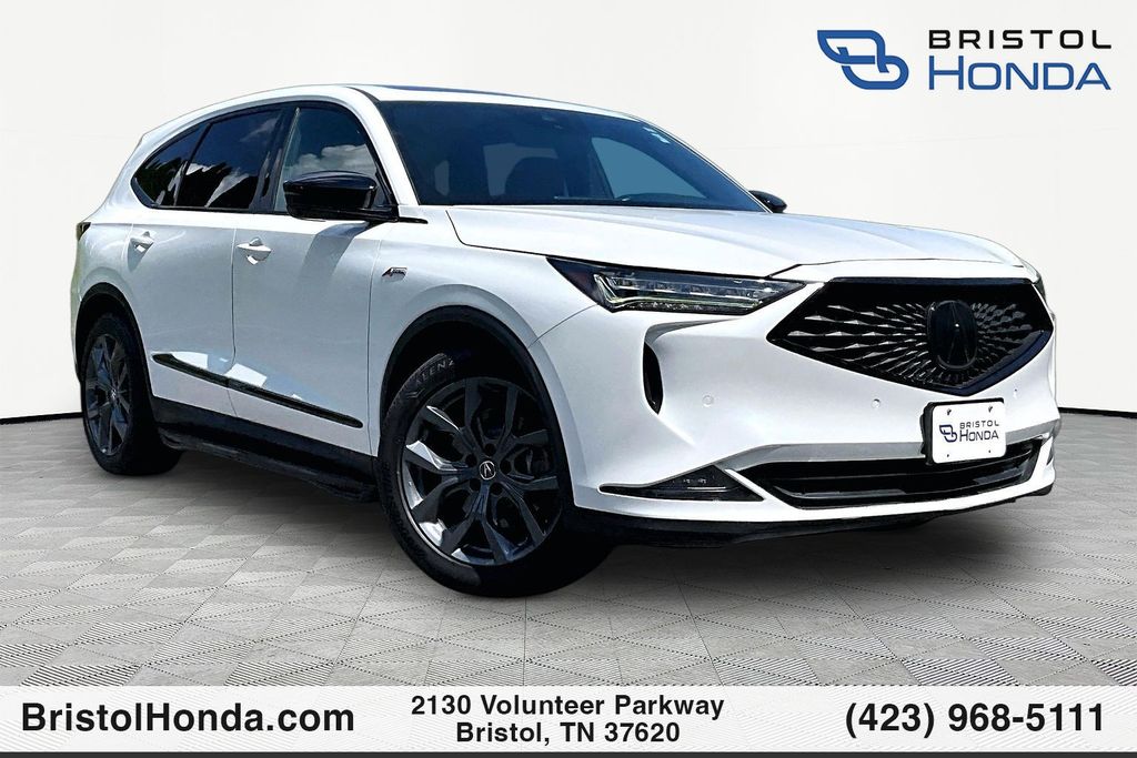 Platinum White Pearl 2022 Acura MDX SUV / Crossover All-Wheel Drive Automatic