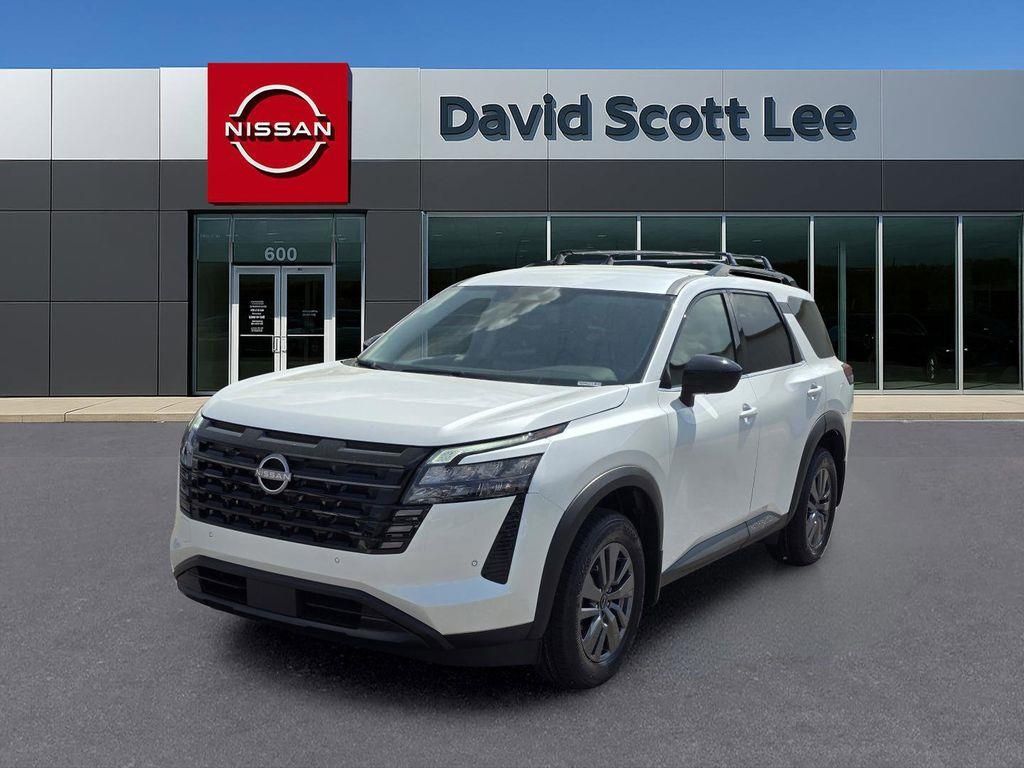Everest White Pearl Tricoat 2026 Nissan Pathfinder SV FWD SUV / Crossover Front-Wheel Drive 9-Speed Automatic