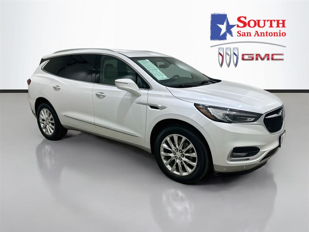 White Frost Tricoat 2021 Buick Enclave SUV / Crossover Front-Wheel Drive 9-Speed Automatic