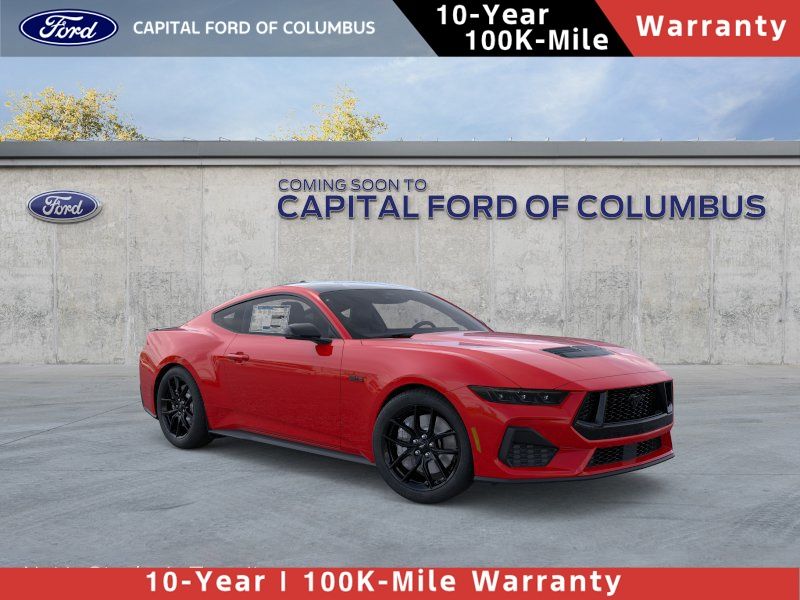 Race Red 2026 Ford Mustang Coupe Rear-Wheel Drive Automatic