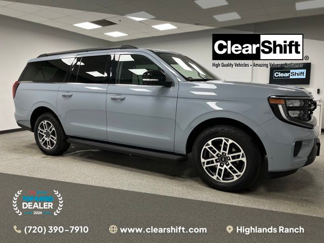 Glacier Gray Metallic TriCoat 2025 Ford Expedition MAX Active 4WD SUV / Crossover Four-Wheel Drive 10-Speed Automatic
