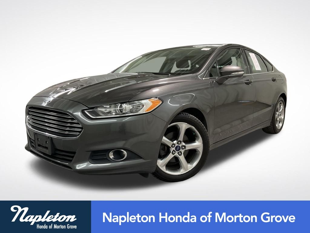 Gray (Magnetic) 2015 Ford Fusion Sedan Front-Wheel Drive 6-Speed Automatic
