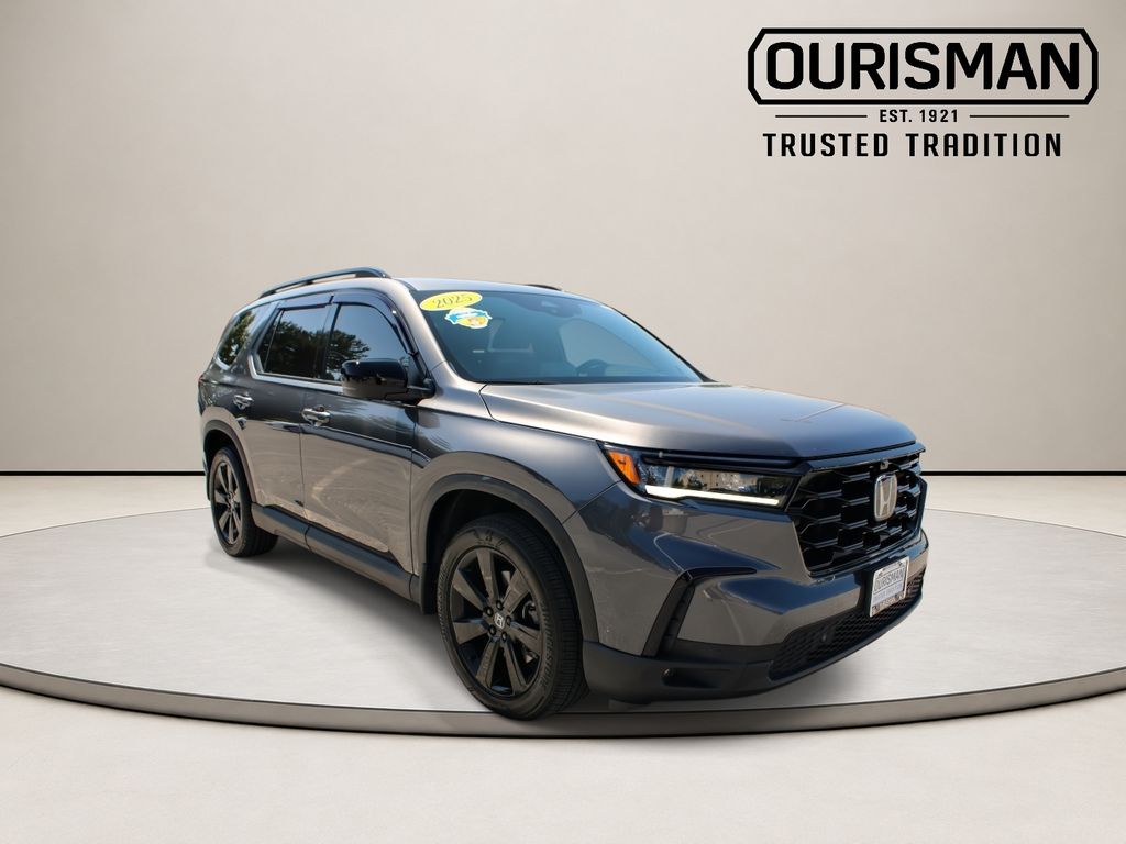 Gray 2025 Honda Pilot SUV / Crossover All-Wheel Drive Automatic