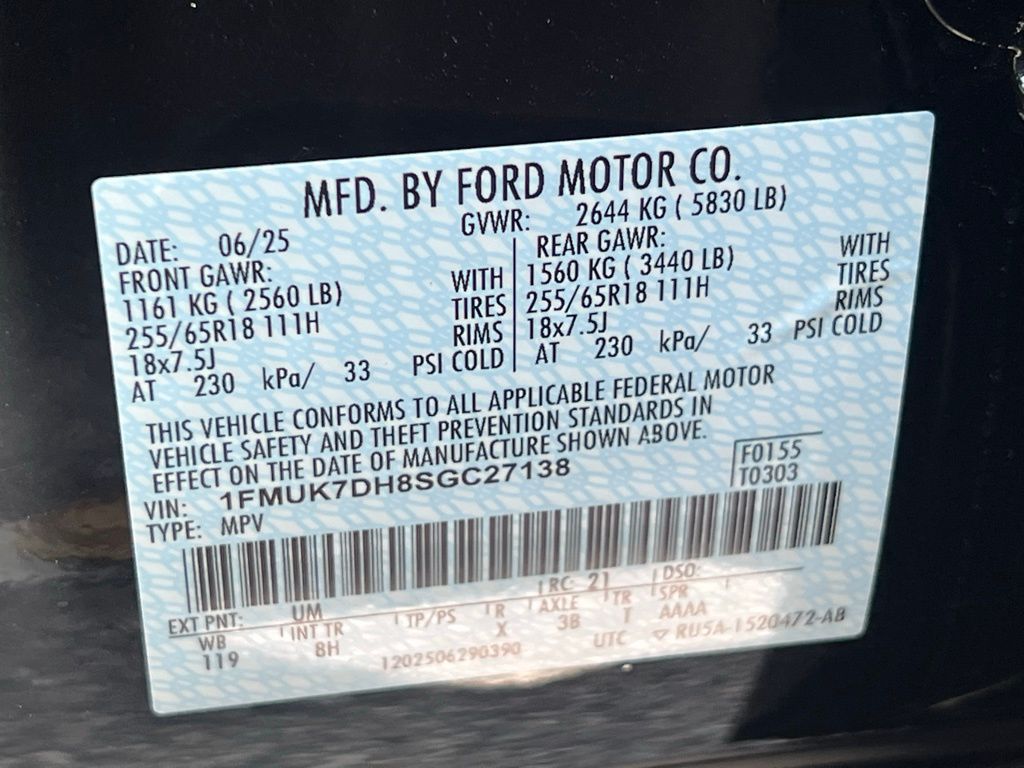 2025 Ford Explorer Active Black at Walterboro Ford