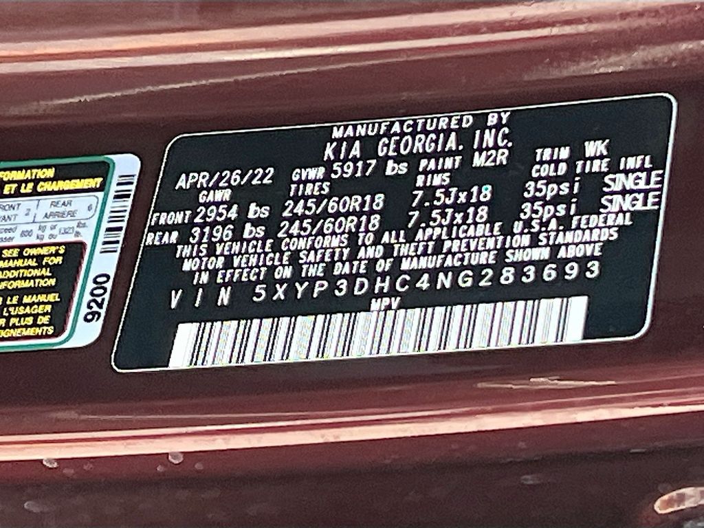 Used 2022 Purple Kia EX image 34