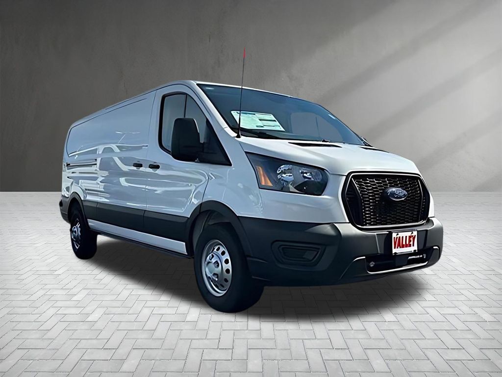 Oxford White 2025 Ford Transit Cargo Van All-Wheel Drive