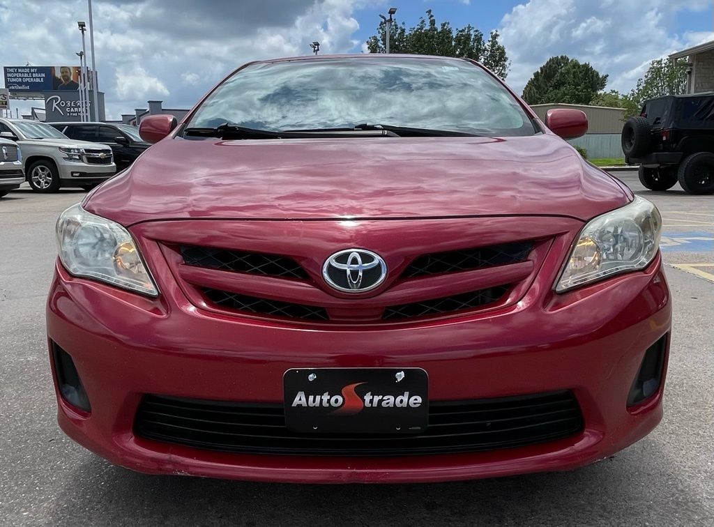 2011 Toyota Corolla LE Red at Emmons Autoplex