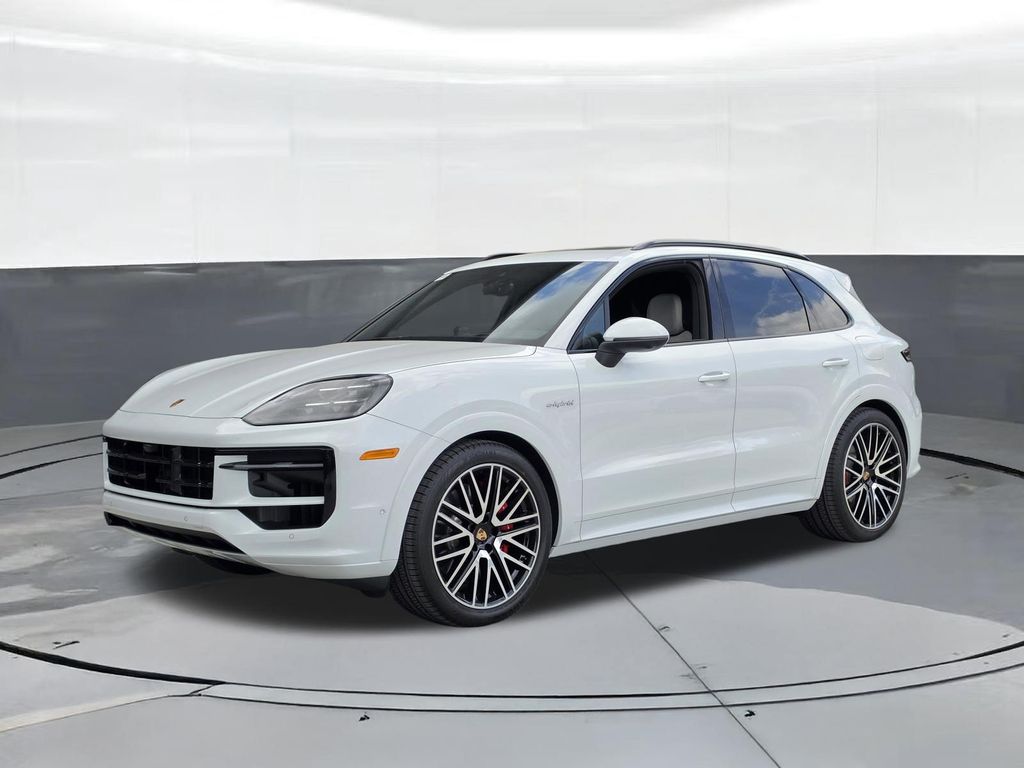 Carrara White Metallic 2026 Porsche Cayenne SUV / Crossover All-Wheel Drive 8-Speed Automatic